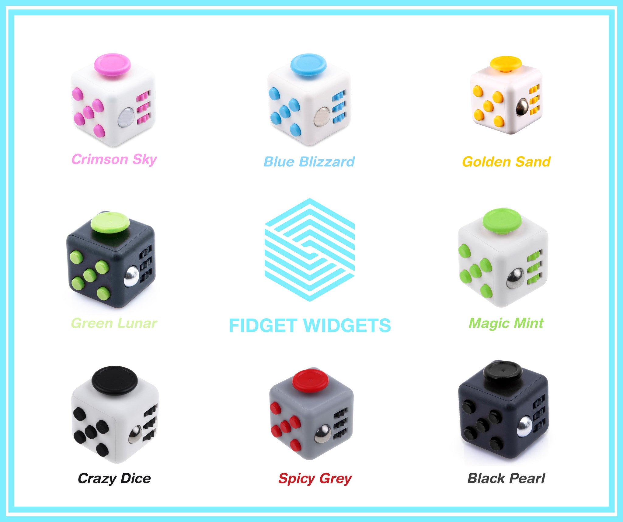 Fidget Widget contest love!  We are giving away free cubes!