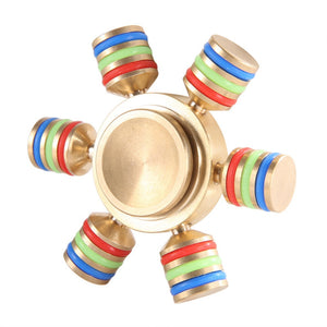 6 Sided Metal Spinners