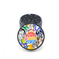 Have a Nice Trip 4pc Aluminum Grinder - Fidget Widgets