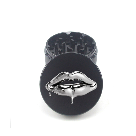 Silver Kiss 4pc Aluminum Grinder - Fidget Widgets