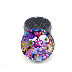 High Fever Dream 4pc Aluminum Grinder - Fidget Widgets