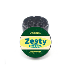 Zesty Kush Kola 4pc Aluminum Grinder - Fidget Widgets