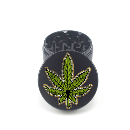 Leafy Legend 4pc Aluminum Grinder - Fidget Widgets