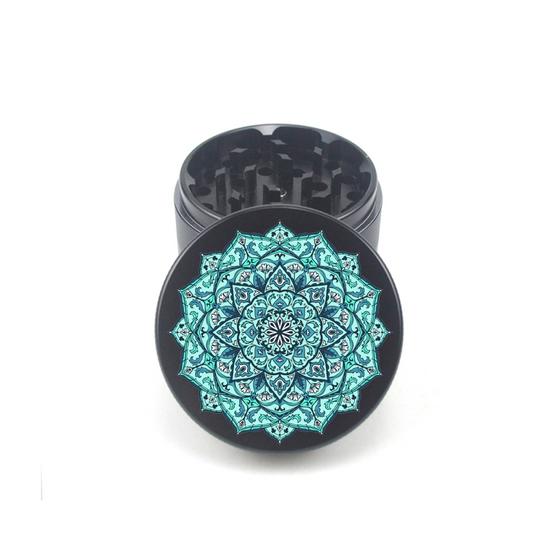 Mandala V1 4pc Aluminum Grinder - Fidget Widgets