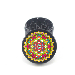 Mandala V3 4pc Aluminum Grinder - Fidget Widgets