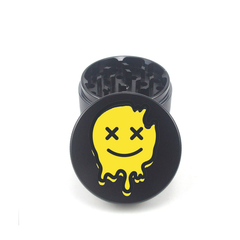 Smiley Melt 4pc Aluminum Grinder - Fidget Widgets