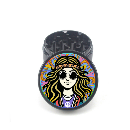Groovy Vibe 4pc Aluminum Grinder - Fidget Widgets