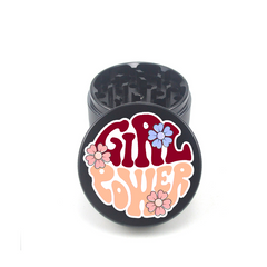 Girl Power 4pc Aluminum Grinder - Fidget Widgets