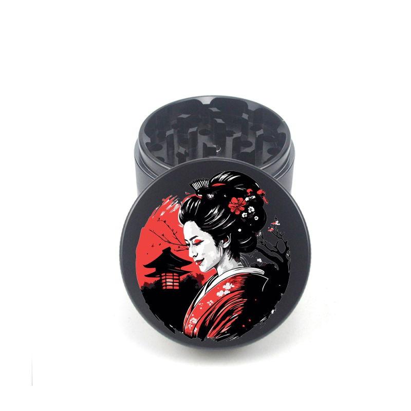 Sweet Geisha 4pc Aluminum Grinder - Fidget Widgets