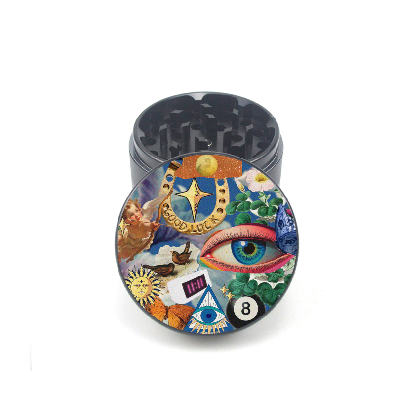 Lucky Grind 4pc Aluminum Grinder - Fidget Widgets