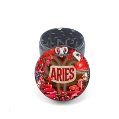 Aries Aesthetic 4pc Aluminum Grinder - Fidget Widgets