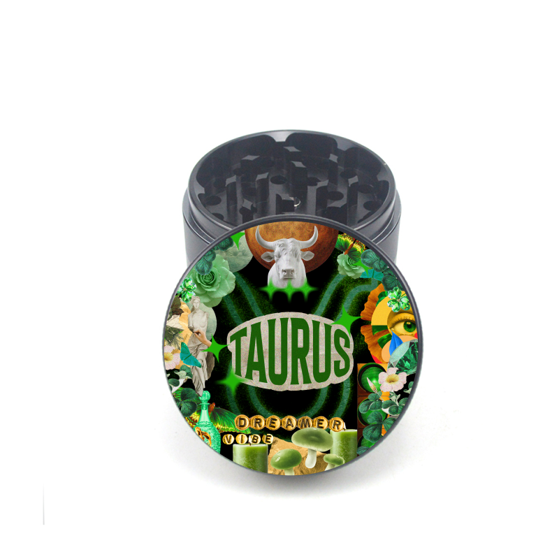 Taurus Aesthetic 4pc Aluminum Grinder - Fidget Widgets