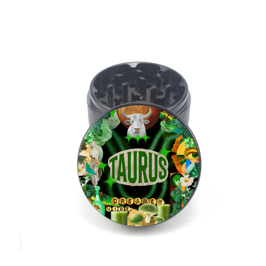 Taurus Aesthetic 4pc Aluminum Grinder - Fidget Widgets