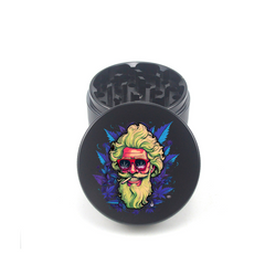 Wild Beard Whirl 4pc Aluminum Grinder - Fidget Widgets