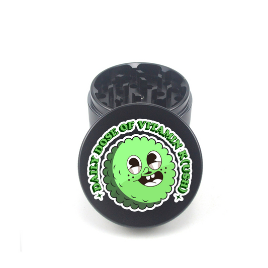 Vitamin K(ush) 4pc Aluminum Grinder - Fidget Widgets