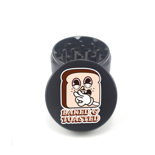 Baked & Toasted 4pc Aluminum Grinder - Fidget Widgets