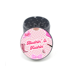 Blushin' & KUSHin' 4pc Aluminum Grinder - Fidget Widgets