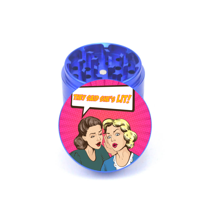 She's Lit 4pc Aluminum Grinder - Fidget Widgets