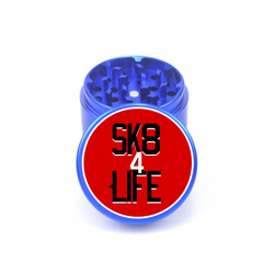 SK8 4 LIFE 4pc Aluminum Grinder - Fidget Widgets