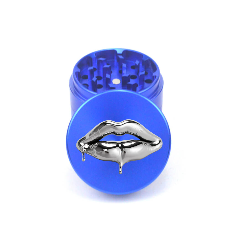 Silver Kiss 4pc Aluminum Grinder - Fidget Widgets