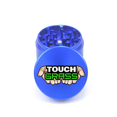 Touch Grass 4pc Aluminum Grinder - Fidget Widgets
