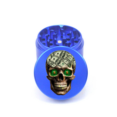 Skull Cash Crusher 4pc Aluminum Grinder - Fidget Widgets