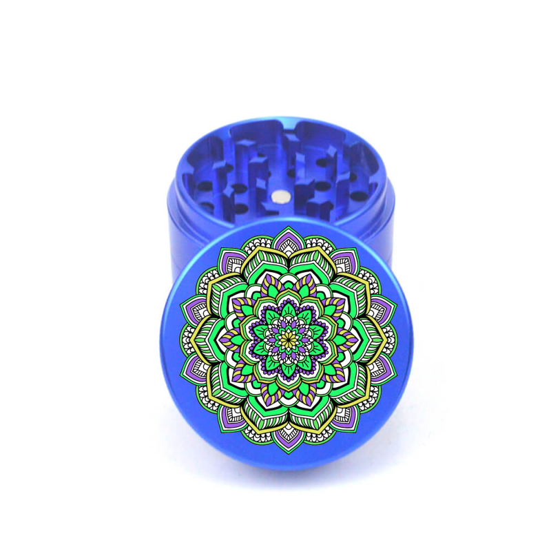 Mandala V5 4pc Aluminum Grinder - Fidget Widgets