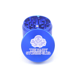 Happy Stoner Club 4pc Aluminum Grinder - Fidget Widgets