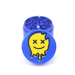 Smiley Melt 4pc Aluminum Grinder - Fidget Widgets