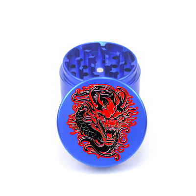 Dragon Blaze 4pc Aluminum Grinder - Fidget Widgets