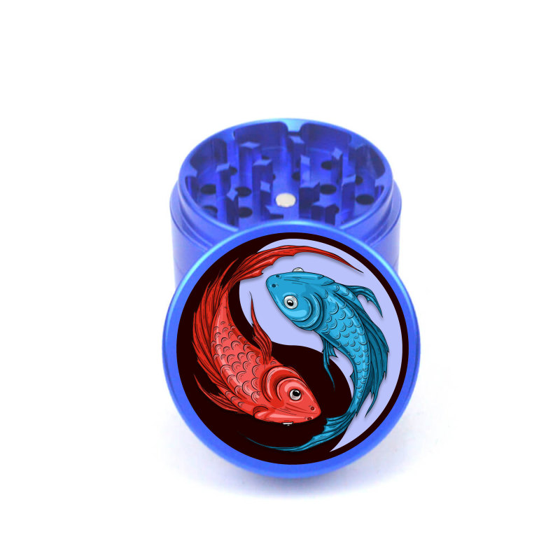 Koi Flow 4pc Aluminum Grinder - Fidget Widgets