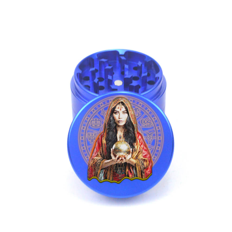 Mystic Herb Oracle 4pc Aluminum Grinder - Fidget Widgets