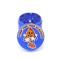 Keep the Fire Burning 4pc Aluminum Grinder - Fidget Widgets