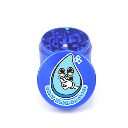 Stay High-drated 4pc Aluminum Grinder - Fidget Widgets