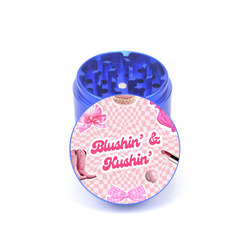 Blushin' & KUSHin' 4pc Aluminum Grinder - Fidget Widgets