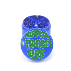 Yappers & Stoners Club 4pc Aluminum Grinder - Fidget Widgets