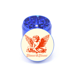 Blessed & Blazed 4pc Aluminum Grinder - Fidget Widgets