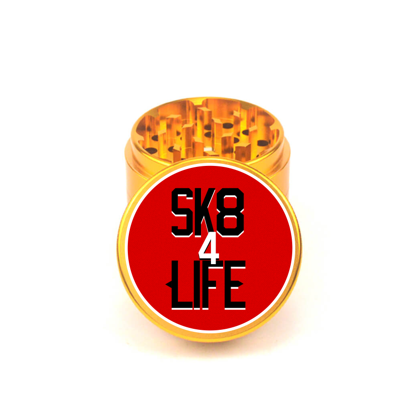 SK8 4 LIFE 4pc Aluminum Grinder - Fidget Widgets