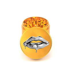 Silver Kiss 4pc Aluminum Grinder - Fidget Widgets