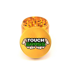 Touch Grass 4pc Aluminum Grinder - Fidget Widgets