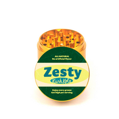 Zesty Kush Kola 4pc Aluminum Grinder - Fidget Widgets