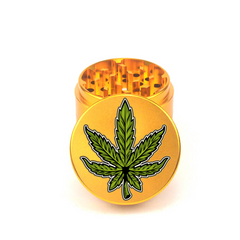 Leafy Legend 4pc Aluminum Grinder - Fidget Widgets