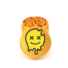 Smiley Melt 4pc Aluminum Grinder - Fidget Widgets