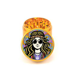 Groovy Vibe 4pc Aluminum Grinder - Fidget Widgets
