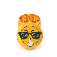 Stay High 4pc Aluminum Grinder - Fidget Widgets