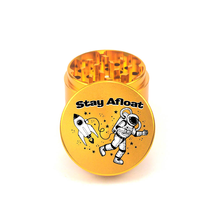 Stay Afloat 4pc Aluminum Grinder - Fidget Widgets
