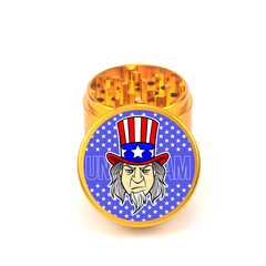 Uncle Sam's Herb Shredder 4pc Aluminum Grinder - Fidget Widgets