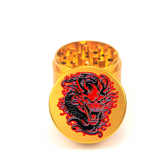 Dragon Blaze 4pc Aluminum Grinder - Fidget Widgets
