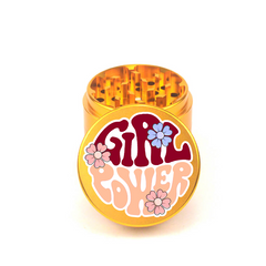 Girl Power 4pc Aluminum Grinder - Fidget Widgets