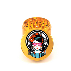 Chill Geisha 4pc Aluminum Grinder - Fidget Widgets